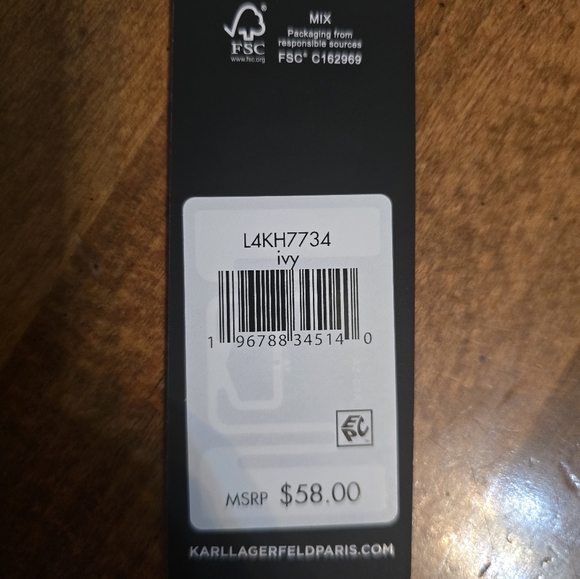 Karl Lagerfeld Cat-Ear Beanie - Picture 3 of 5